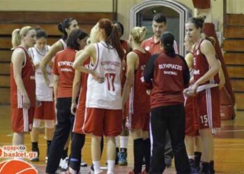 Το agapotobasket στην προπόνηση του Ολυμπιακού