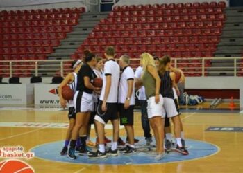 Το agapotobasket στην προπόνηση του ΠΑΟΚ ΚΥΑΝΑ