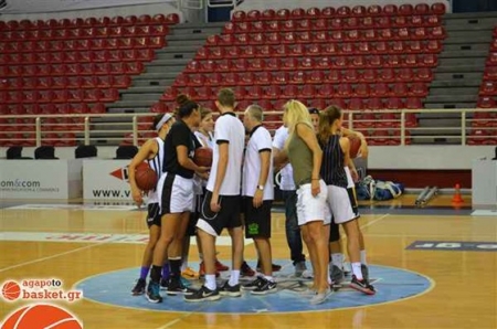 Το agapotobasket στην προπόνηση του ΠΑΟΚ ΚΥΑΝΑ